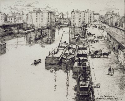 Bassin de la Villette, from 
